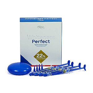 Clareador Whiteness Perfect 22% 4 Seringas - Fgm