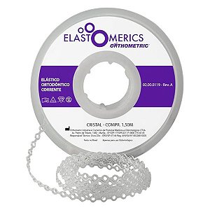 Elastômeros Corrente 4.5m Cristal 60.05.6109 - Orthometric