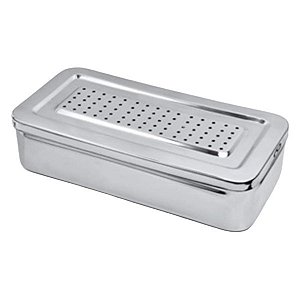 Estojo de Inox Liso 28x14x6 - Fava