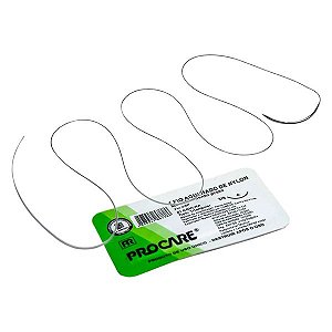 Fio de Sutura Nylon 3 - 0 Ag 20 Unidade - Procare
