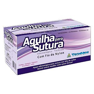 Fio de Sutura Nylon 60 Ag 15 Unidade - Technew