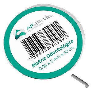 Fita Banda Matriz Metálica 5mm - Aaf do Brasil