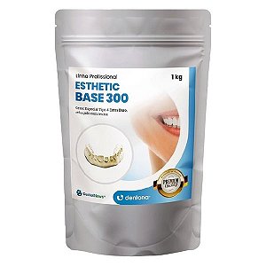 Gesso Especial Tipo Iv Esthetic Base 300 1kg Vanilla - Dentona