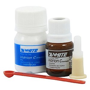 Ionômero Químico Vidrion Plus para Cimentação Kit - Sswhite
