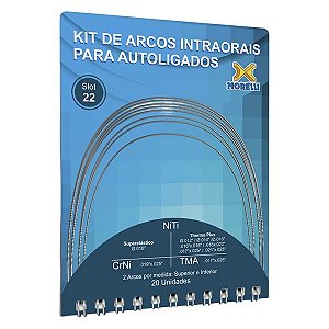 Kit de Arcos Intraorais para Autoligado 50.14.901 - Morelli