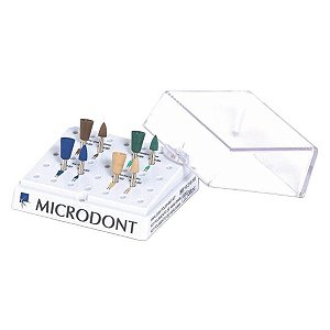 Kit Polimento Amálgama 8un - Microdont