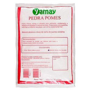Pedra Pomes para Profilaxia Fina 1kg - Yamay