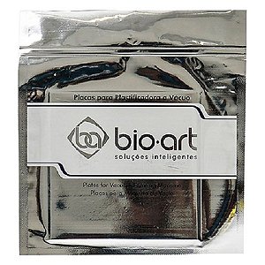 Placa Cristal 0.75mm 2un Quadrada - Bioart