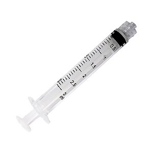Seringa Descartável Luer Lock 3ml Sem Agulha - Sr