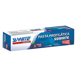 Pasta Profilática com Flúor Uva 90g - Sswhite