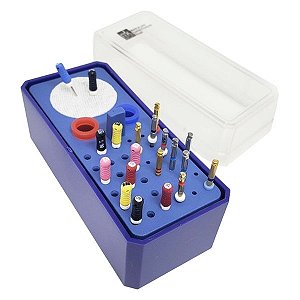 Estojo para Autoclavar Limas 36 Instrumentos e Tamborel - Mklife