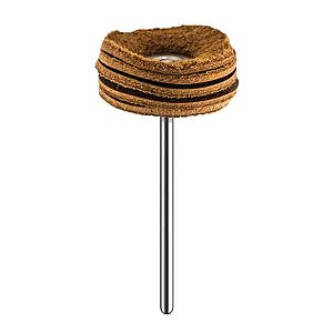 Escova de Polimento Pm - 22mm - Couro Chamois Marrom Mshs78ly2 - American Burrs
