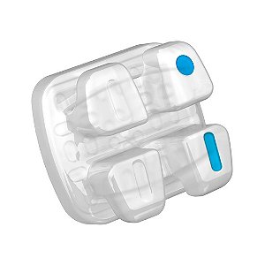 Bráquete Cerâmico Iceram Prescrição Roth Slot .022 - Orthometric