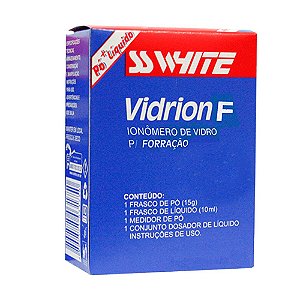 Ionômero Químico Vidrion Forrador Kit - Sswhite