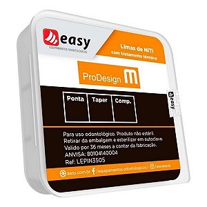 Lima Prodesign M Anteriores 40 com 2 25mm - Easy