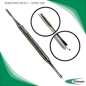 Periotomo Reto com Dissector - Thimon