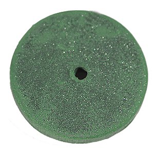 Roda de Borracha Verde Unidade - Cromox