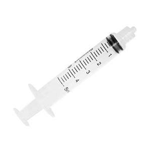 Seringa Descartável Luer Lock 5ml Sem Agulha - Sr