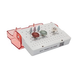 Twist-gloss - Kit Polidores Diamantados Ca C/6 Peças - American Burrs