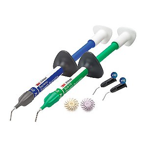 Kit Resina Supreme Flow A2 e Bulk Fill Flow A2 e Sof-lex Espiral  - 3m