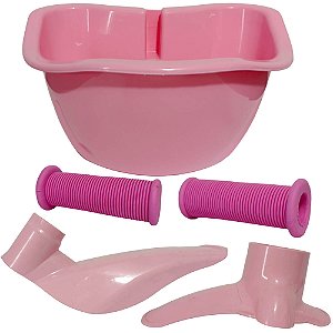 Kit Cestinha Para Lamas Punho P Bicicletas Do Aro 16 Nathor