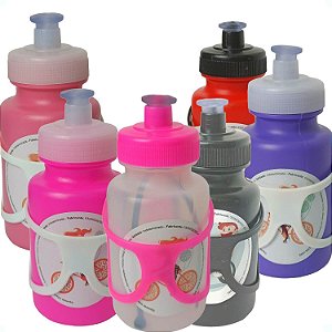 Garrafinha Porta Agua Squeeze 250ML Para Bicicletas Infantil