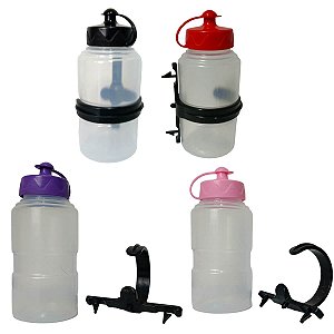 Garrafinha Porta Água P/Bicicletas Do Aro 12 Nathor Infantil