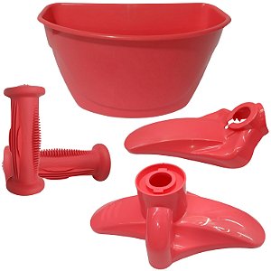 Cestinha Mais Punho Paralamas P/Bicicletas Nathor Do Aro 12