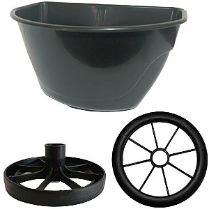 Jogo Cestinha Rodinha Lateral Avulsa P/Bike  Aro 12  Nathor