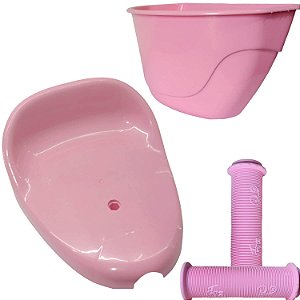 Kit Selim Cesta Manaopla Para Triciclos Nathor