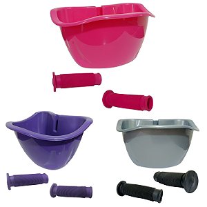 Jogo de Cesta mais Manopla para Bicicletas do Aro 16 Nathor