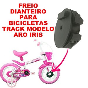 Jogo de Freio Track(NÃO ACOMPANHA CABOS, MANETE DE FREIO OU CONDUITE) Para Bicicletas Modelo Arco Iris