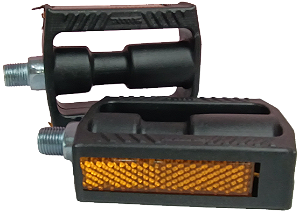 Pedal Mirim para bicicletas do aro 14 ou 16 ROSCA GROSSA(9/16)