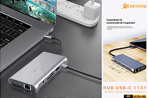 Estação De Encaixe 11 Em 1 Tipo C Usb-c Para Hdmi/vga/diviso