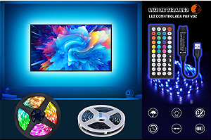 Luz rgb de baixa tensão com atmosfera de mesa de competição elétrica