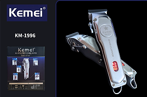 Maquina de cortar cabelo 8w profissional Km-1996