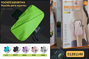Braçadeira Esportiva Multifuncional  PEI-4 braçadeira para correr