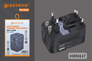 Adaptador de Tomada Universal Pei-PN002