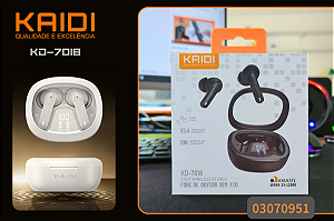 Fone de Ouvido Bluetooth KD-7018 KRIDI