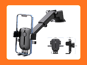 Suporte de celular para carro PEI-EX-1091