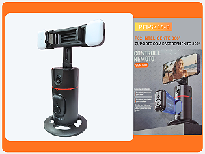 Suporte com rastreamento facial de 360 ​​graus PEI-SK15-B