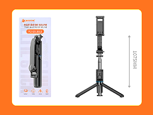 Bastão de selfie com tripe 1075mm PEI-EX-2013