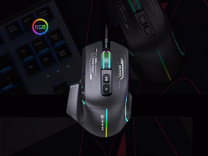 Mouse Gamer RGB PEI-ME06