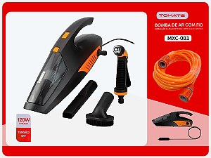 Aspirador de Pó e Lavador Portátil 120W Tomate MXC-001