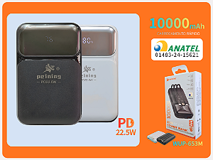 Power Bank 10000 mAh 22.5W WUP-653M