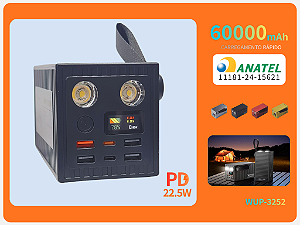 Power Bank 60000 mAh 22.5W WUP-3252