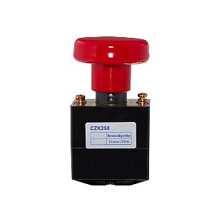 BOTÃO DE EMERGêNCIA (EMPILHADEIRA ELÉTRICA)  250 AMPERES