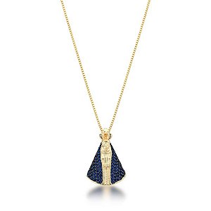 Colar com pingente Nossa Senhora Aparecida