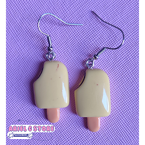 Brinco Picolé Amarelo