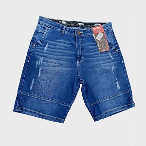 Bermuda Masculina Jeans Azul Fatal
